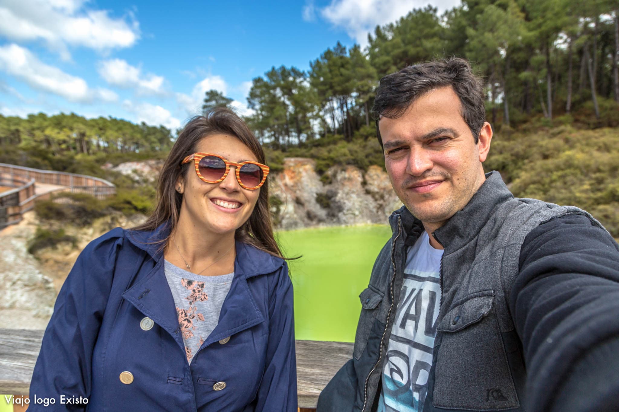 Leo e Chel Spencer na Nova Zelândia