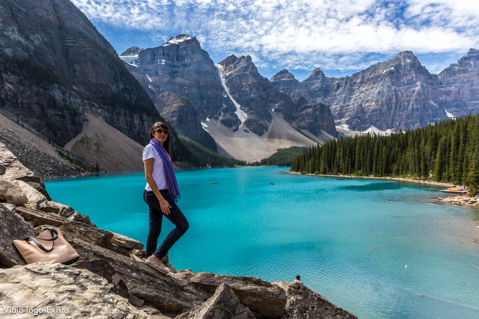 O parque Nacional de Banff no Canadá