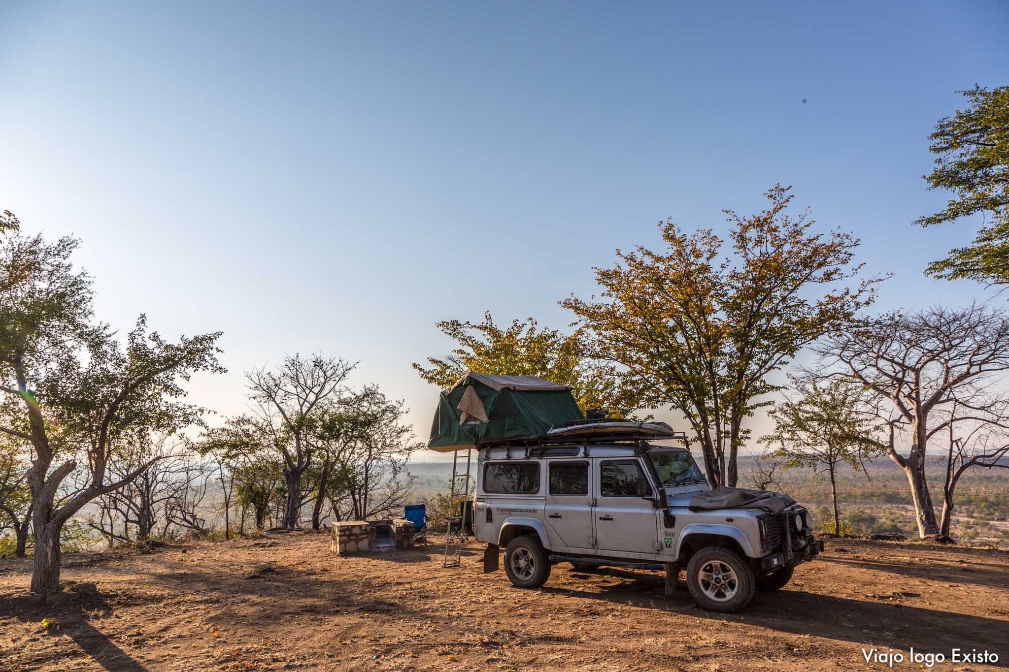 acampando no zimbabue