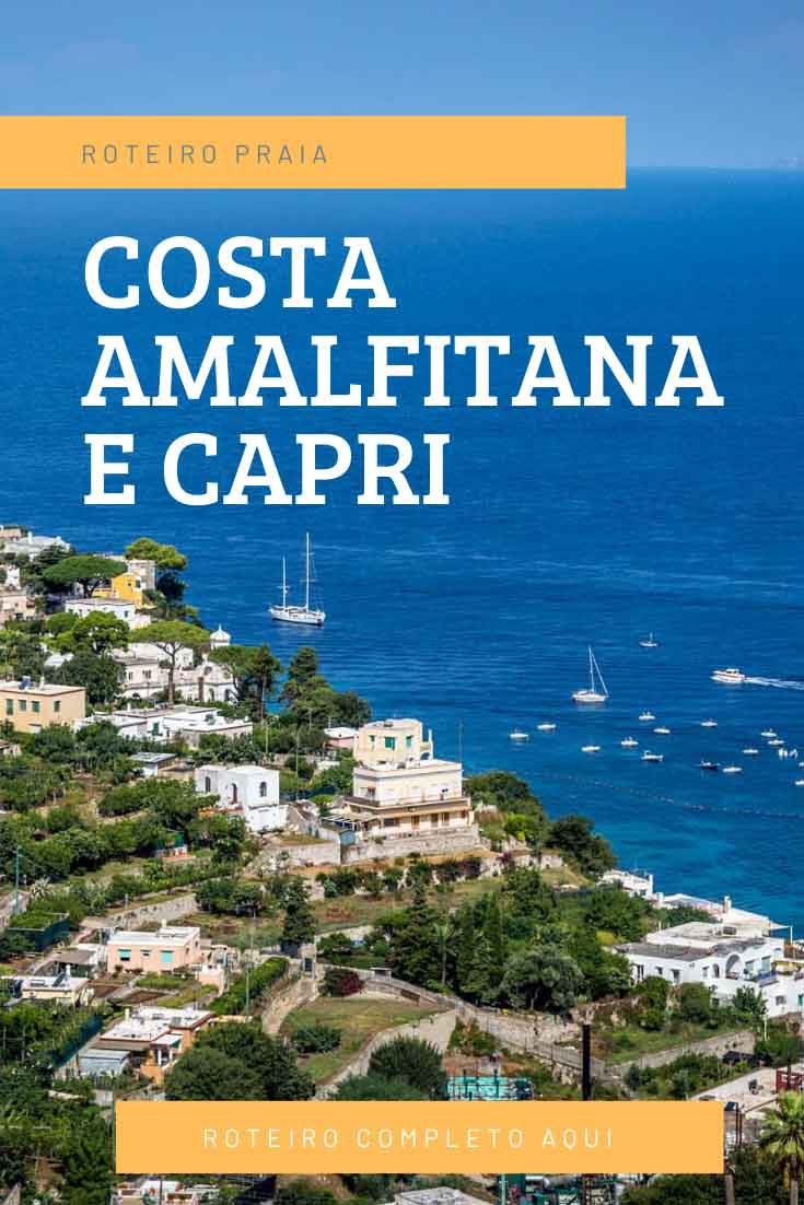 Roteiro - Costa Amalfitana e Capri